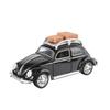 Дорожная версия 1/32 Volkswagen Beetle Сплав Модель классического автомобиля Литые металлические Ретро автомобили Модель автомобиля Симуляция Звук и свет Детские подарки