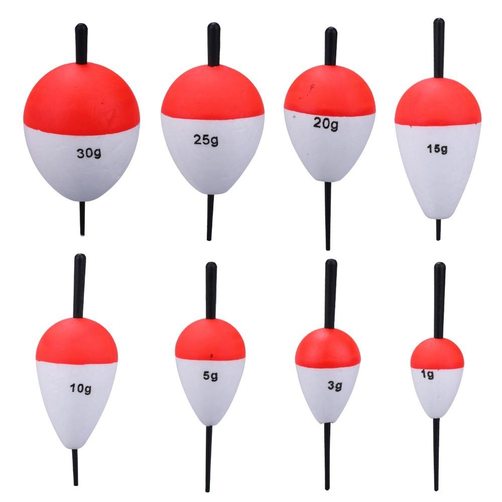Fishing Accessory Buoy Hard Foam Fishing Floats Red And White Float Floating Buoy Fishing Bobber