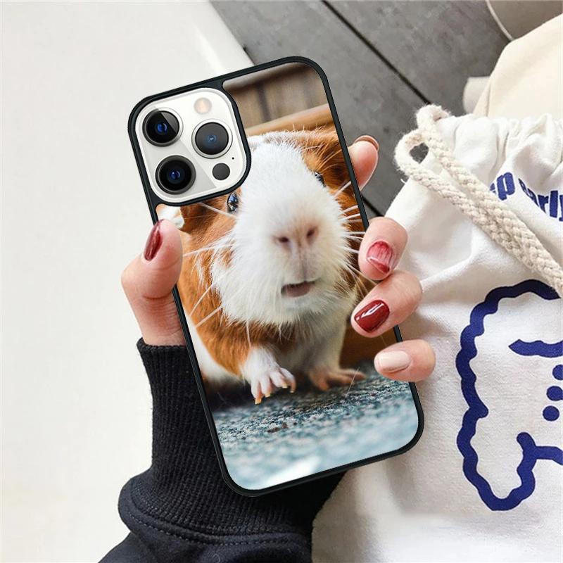 Чехол для телефона Хомяк Морская свинка Для iPhone 17 Air 12 Plus Max для iPhone 17 Air 15 16 11 13 14 Pro Max Fundas