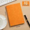 Personalized A5 Soft Leather Notebook Gift Set - Elegant Business Diary with Buckle