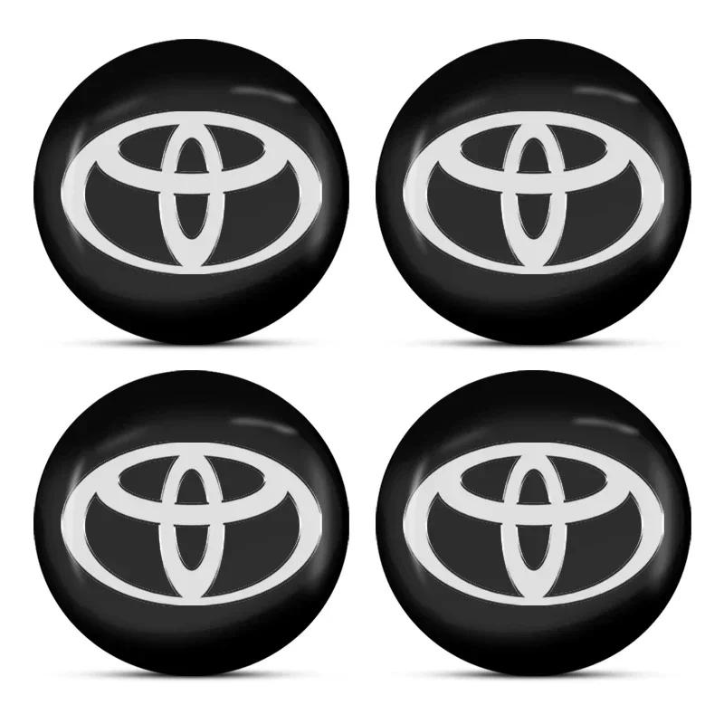 Эмблема наклейка на колпак ступицы колеса автомобиля 56 мм для Toyota C-hr Prado Rav4 Yaris Hilux Prius Avensis Corolla Camry