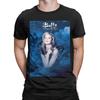Buffy the Vampires Slayer T Shirt Men's  Pure Cotton Leisure T-Shirts O Neck TV Series Tee Shirt Short Sleeve Clothes 6XL