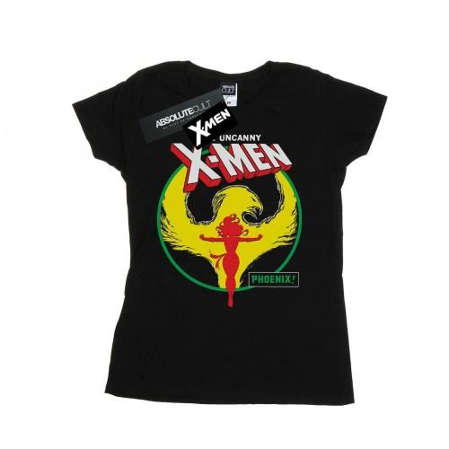 Marvel Womens/Ladies X-Men Phoenix Circle Cotton T-Shirt