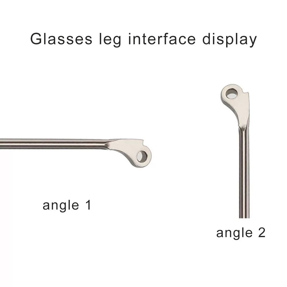 1 Pair Metal Universal Anti-Slip Spectacle Frame Eyewear Accessories Glasses Arm Replacement Leg