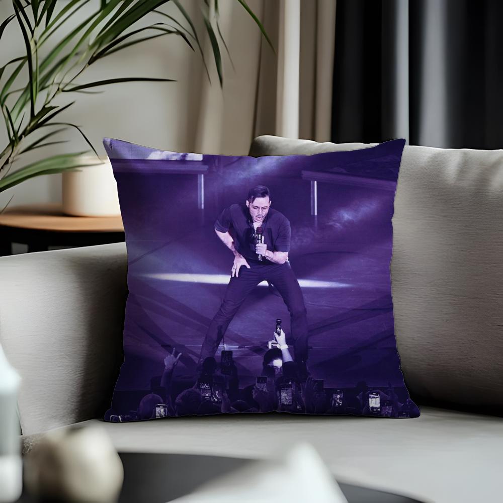 Trending JJose Madero Vizcainoed Cushion Cover Antidustmite Pillowcase Invisible Zipper Silky Short Plush Sofa Cushion Cover