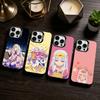 S-Сонный демон C-Замок Чехол для телефона Для iPhone 17,16,15,14,13,12,11 Plus,Pro Max,XS,Цветной серебристый чехол для телефона