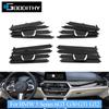 Upgraded Car Left Right Central Air Conditioning AC Vent Grille Blade Slider Clip Repair Kit For BMW 5 Series 6GT G30 G31