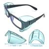 Side Shields For Eye Glasses Slip-On Safety Glasses Flexible Shield Universal