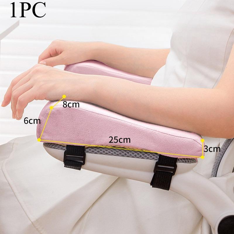 1pc Elbow Support Ergonomic Chair Armrest Pad,for Computer,Gaming, Enhances Height & Pressure Relief, Desk, Alleviates