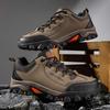 Hot Sale Fashion Brown Trekking Sneakers Men Breathable Mens Hiking Shoes Big Size 46 Anti-slip Travel Sports Shoes Men Trainers