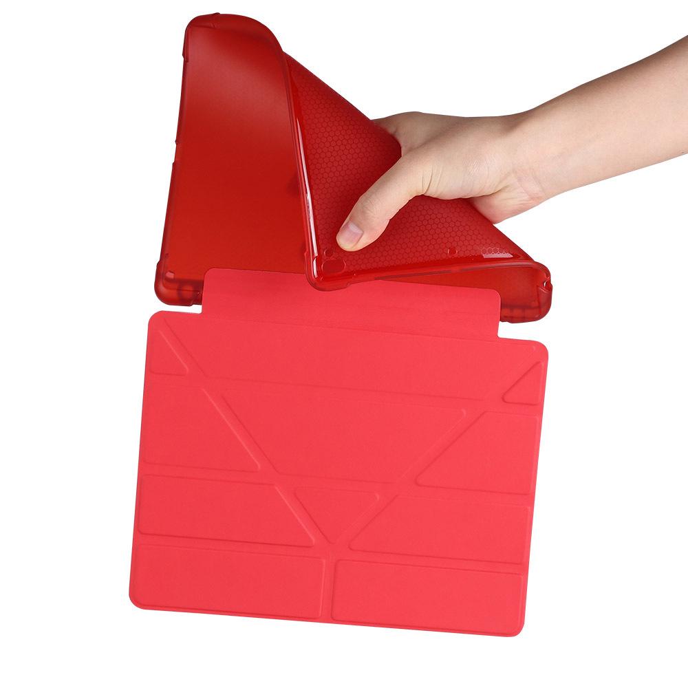 Чехол из натуральной кожи для iPad Air 6 10,9" с защитой от падений, слотом для ручки и силиконовой подушкой безопасности для планшета 10,2"