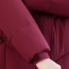 Plus Size Women's Parkas Winter Warm Jackets Hooded Elegant Loose Thick Outerwear Middle Age Women's Coats