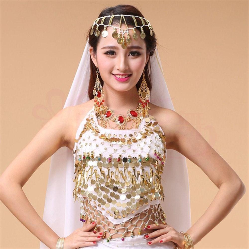 Fringe Belly Dance Sequin Top Bras Show Costumes Creative Performance Costume Lady