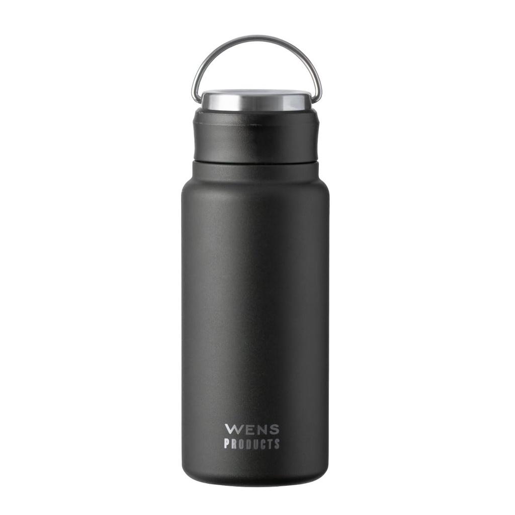 Atlas Water Stainless with Integrated Seamless Direct Easy To Outdoor Bottle, 530ml, Insulated, Steel, Gasket, Screw-On Design, Handle, Drinking,