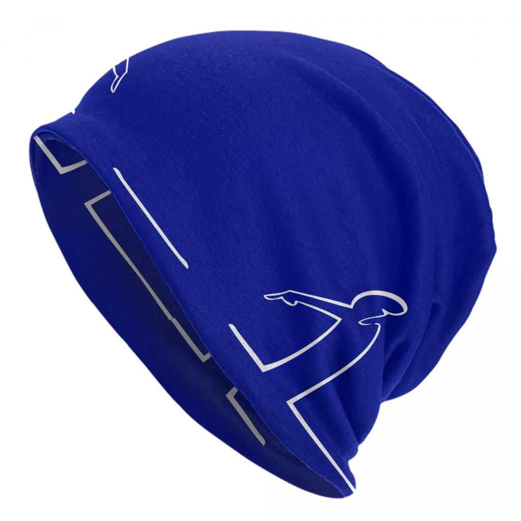 Custom La Linea Bold Minimalist Fun Ride Skullies Beanies Caps Cool Winter Warm Knitted Hats Adult Unisex Bonnet Hats