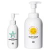Mama Baby Cream Lotion X Baby Soap (Foam Type) Set (Additive-Free/Organic/Gift) (150mL X 400mL)