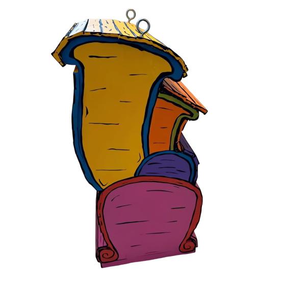 Деревянный скворечник ручной работы, уличный подвесной домик для птиц, домик для колибри, скворечник для украшения сада на открытом воздухе