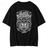 Лето 2025 Мужская футболка с коротким рукавом Очень известной группы BLACK SABBATH Британский рок Black Sabbath Европейский и американский тренд
