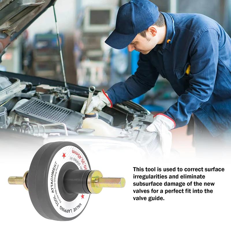 Универсальная насадка для притирки клапанов с 5 присосками для хвостовика, шлифовальный набор для притирки клапанов двигателя автомобиля/мотоцикла