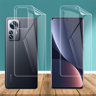 Ультратонкая гидрогелевая пленка для Xiaomi Mi 12 S 12S Pro Ultra 12X, мягкая ТПУ, передняя и задняя защитная пленка с полным покрытием, прозрачная защитная пленка