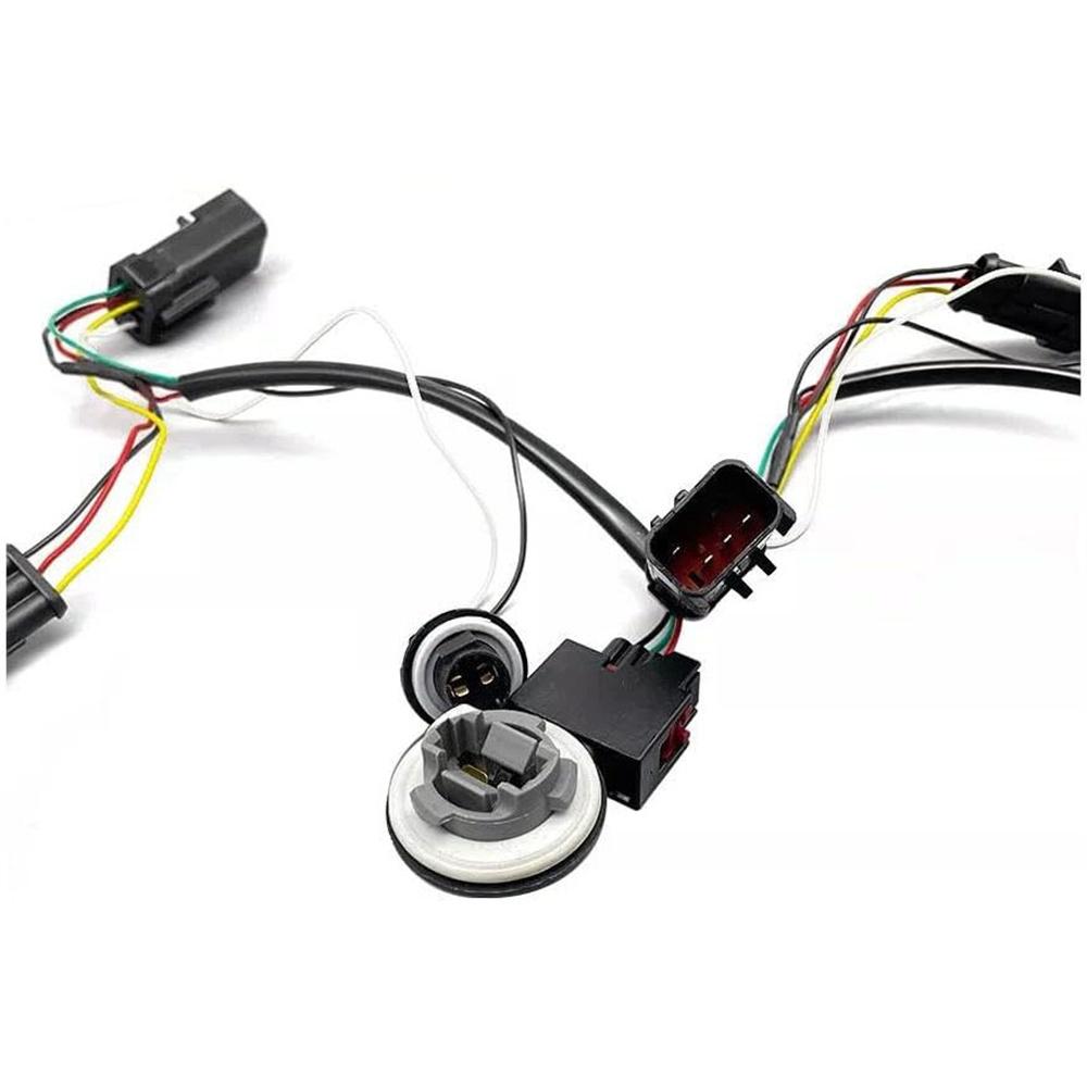 LED Tail Lights Conversion Wire Harness Kits 55277415AA For Ram 1500 2500 3500