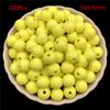 Acrylic Pine Beads 200Pcs 6 Mm Multi-color Round Beads Handmade Jewelry Making Materials Jewelry Accessories DIY Bracelet Necklace