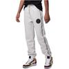Jordan Paris Saint-Germain Fleece Trousers With Logo Print Kids Bottoms White FV2581-072