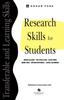Книга Research Skills for Students