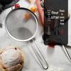 Stainless Steel Ladle with Mesh Sieve for Flour, Medicine, Juice, Baby Food, Sesame, Egg Wash, and Baking