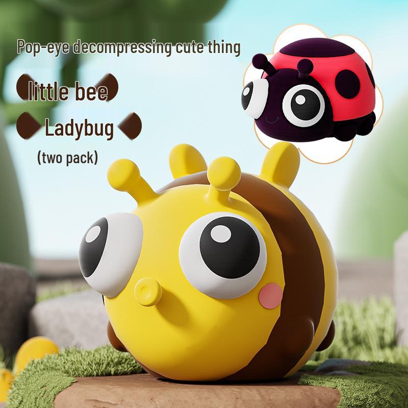 Press Pop Eyes Squeeze Toy - Cute & Fun Stress Reliever for Kids