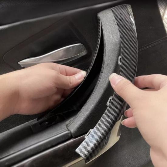 ABS Карбоновая Внутренняя Накладка на Ручку Двери Для BMW 3 серии E90 E91