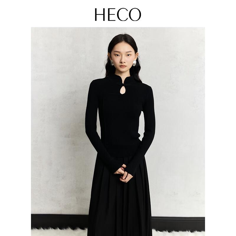 Heco Стиль Су Новый Китайский Ципао Воротник Вязаный Топ