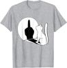 Middle Finger Cat Official Stateunisext Funny Cat Gift TShirt Special Edition Short Sleeve Shirt Cotton Summer Shirt