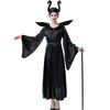 [Anewslan] Maleficent Deluxe Costume, Adult Costume, Villain, Dark Witch, Shrine Maiden, Queen, Cosplay Costume