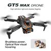 New GT5 2.4G WIFI FPV Drone 4K 2-axis Pan Tilt HD Camera 14min Flight Time Brushless Foldable RC Dron Quadcopter RTF Toys