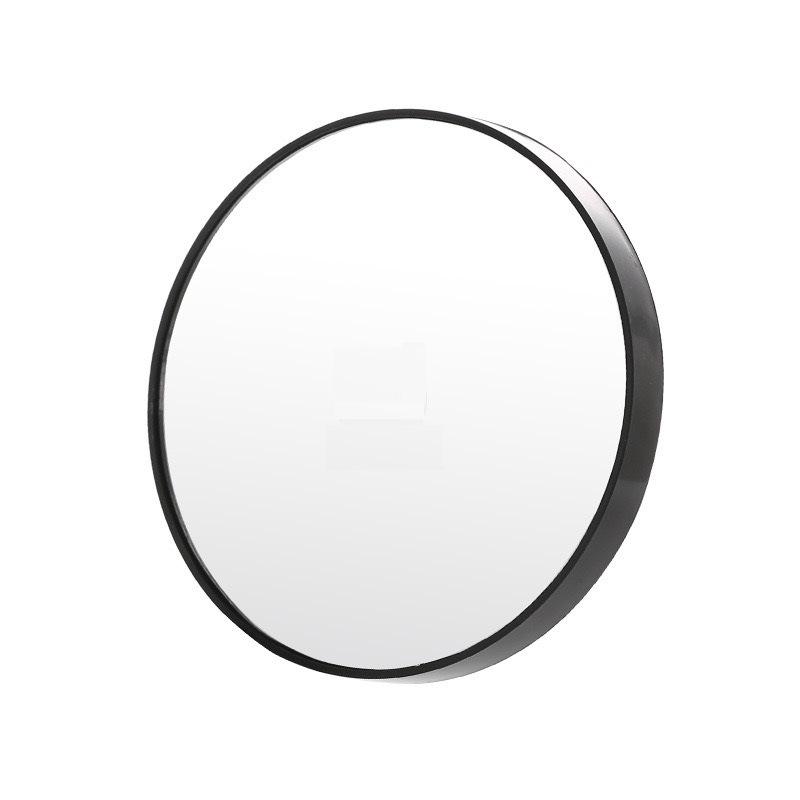 В наличии: 5x Зеркало для макияжа с двойной присоской и увеличением - Улучшает видимость пор, черных точек и прыщей; Идеально для придания формы бровям.