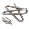 Parking Air Heater Exhaust Pipe with Muffler Stainless Steel Fuel Tank Diesel Gas Vent Hose 2.5cm