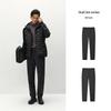 Semir Men's Thermal Slim-fit Casual Pants