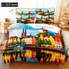 Great Wall Bedding Set Duvet Cover Set 3d Bedding Digital Printing Queen Size Bedding Set Fashion Design