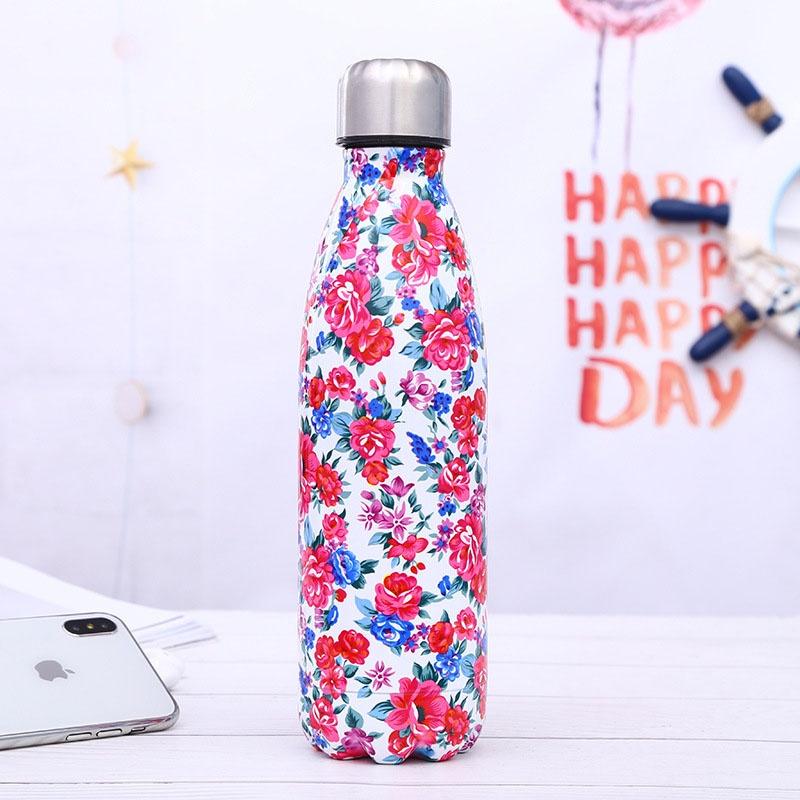 Classic Design Stainless Steel Vacuum Insulated Drinks Thermos 500ml