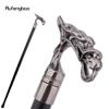Silver Dragon Head Walking Cane Fashion Decorative Walking Stick Gentleman Elegant Cosplay Cane Knob Crosier 92cm