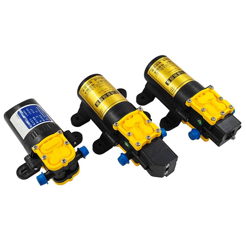 12V Agricultural Electric Spray Water Pump Small High-pressure Spraying Pump Self-priming Diaphragm Pump Pesticide Water Pump