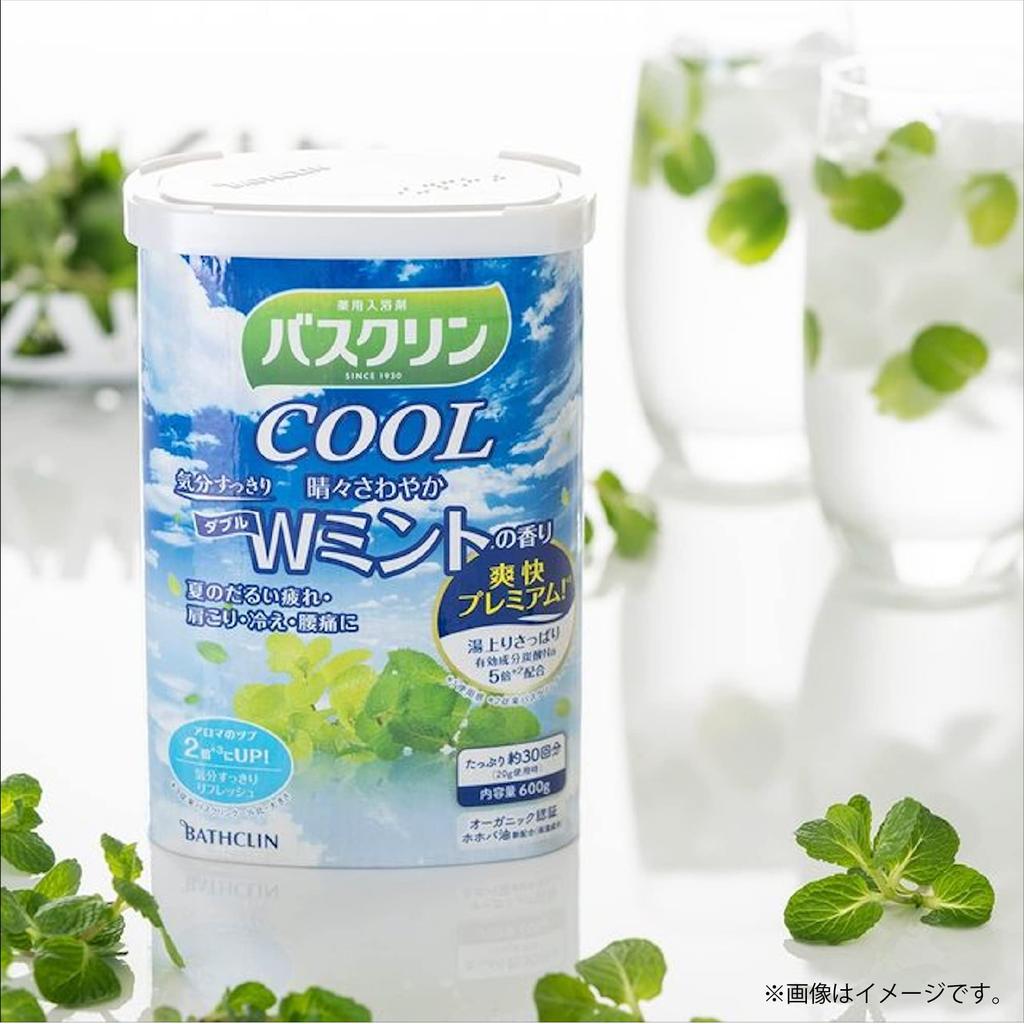 Bathcrinkle Bath Refreshing Double Mint Cool Bath Refreshing Additives, Scent, 600g, Additives, [Quasi-drug]