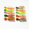 1Pcs Toad Thunder Frog Jump Frog Lure with Double Sharp Hooks Fishing Accessory New Hard Bait