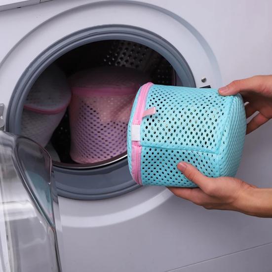 Мешок для стирки, противодеформируемая защитная одежда, прочный на разрыв сетчатый мешок для стирки из полиэстера для стиральной машины