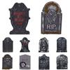 Exciting Halloween Tombstone Foam Decoration For Haunted House And Graveyard