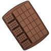 Силиконовая вафельная форма для шоколада, полная страница, форма для печенья, украшение торта, лоток для льда, инструмент для выпечки «сделай сам»