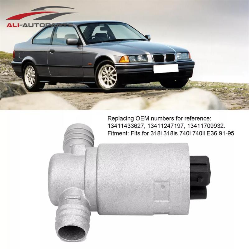 13411433627 Новый клапан холостого хода 0280140549 Для BMW 318i 318is 740i 740il E36 E30 с 2-контактным разъемом