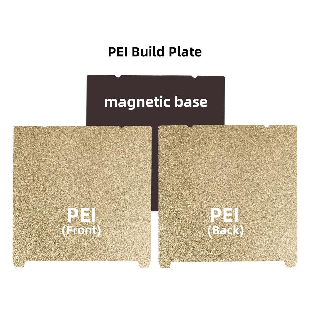 For Ender 3 V3 SE 235x235mm Texture PEI Smooth PEO PET PEF Sheet Spring Steel Build Plate For Creality K1/ Ender3 V3-SE/S1 Pro.