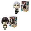 Оригинальная фигурка MegaHouse Look up Bungo Stray Dogs dazai osamu & Nakajima Atsushi 10 см, модель Q-версии, аниме-игрушки